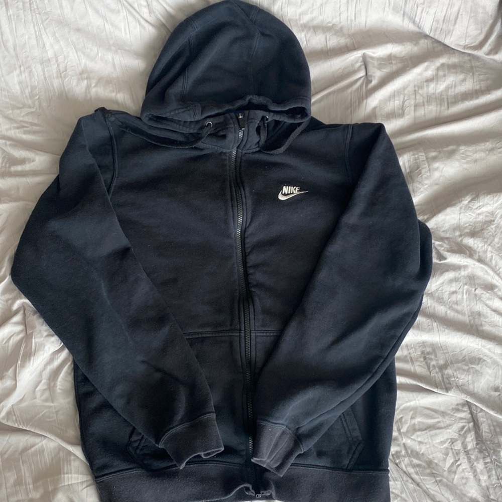 Nike Black Full-zip Hoodie